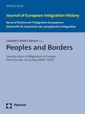 cover image of Peoples and Borders